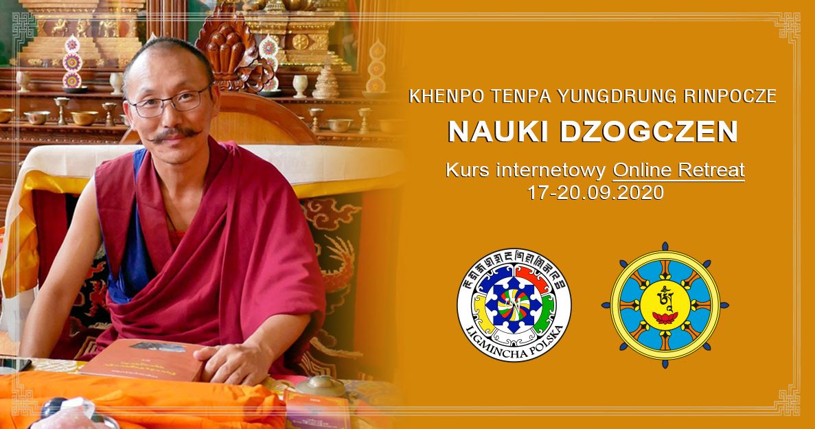 Khenpo Tenpa Yungdrung Rinpocze Nauki Dzogczen Buddyzm Tybeta Ski W